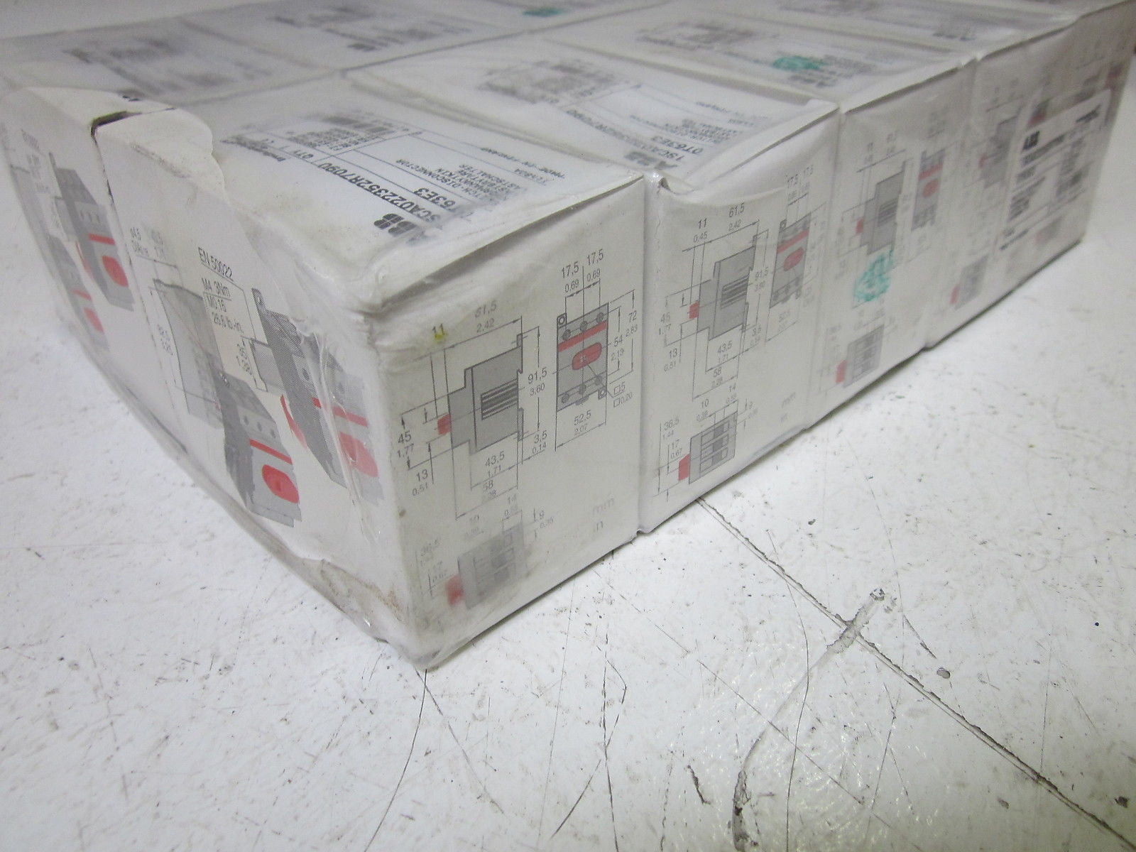 LOT OF 10 ABB 1SCA022352R7090 DISCONNECTOR SWITCH *NEW IN BOX*