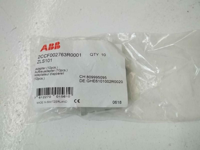 LOT OF 10 ABB 2CCF002763R0001 *NEW IN A FACTORY BAG*