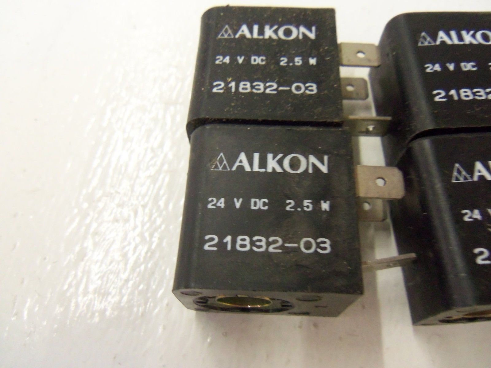 LOT OF 10 ALKON 21832-03 24V *USED*