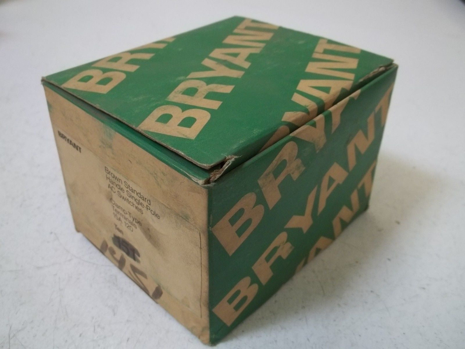 LOT OF 10 BRYANT 151 BROWN STANDARD HANDLE SINGLE-POLE *NEW IN BOX*
