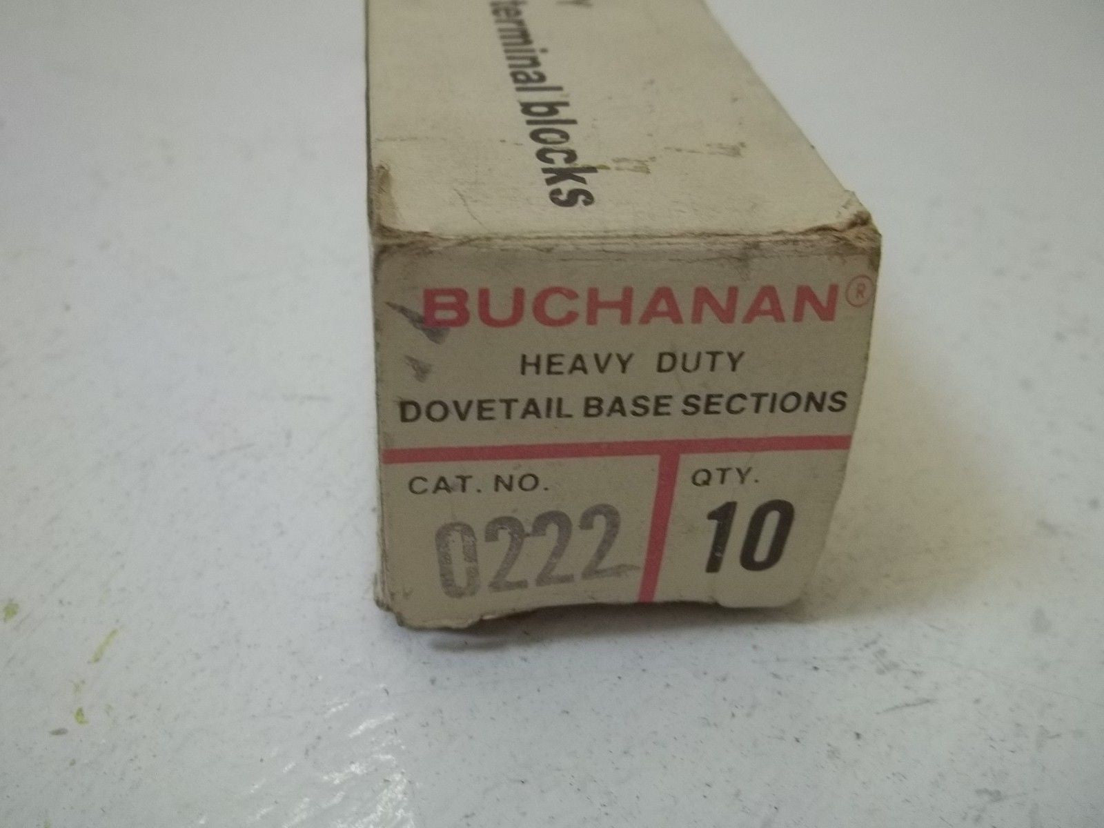 LOT OF 10 BUCHANAN 0222 *NEW IN BOX*