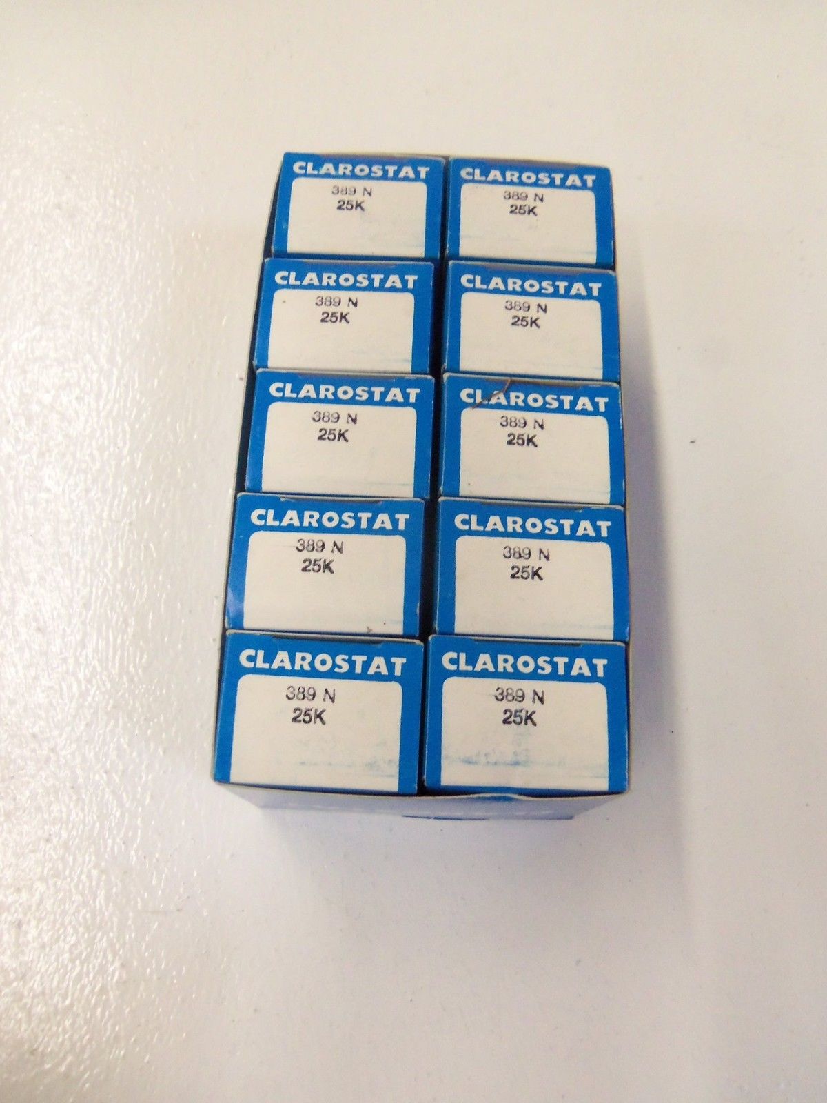 LOT OF 10 CLAROSTAT 389N-25K *NEW IN BOX*