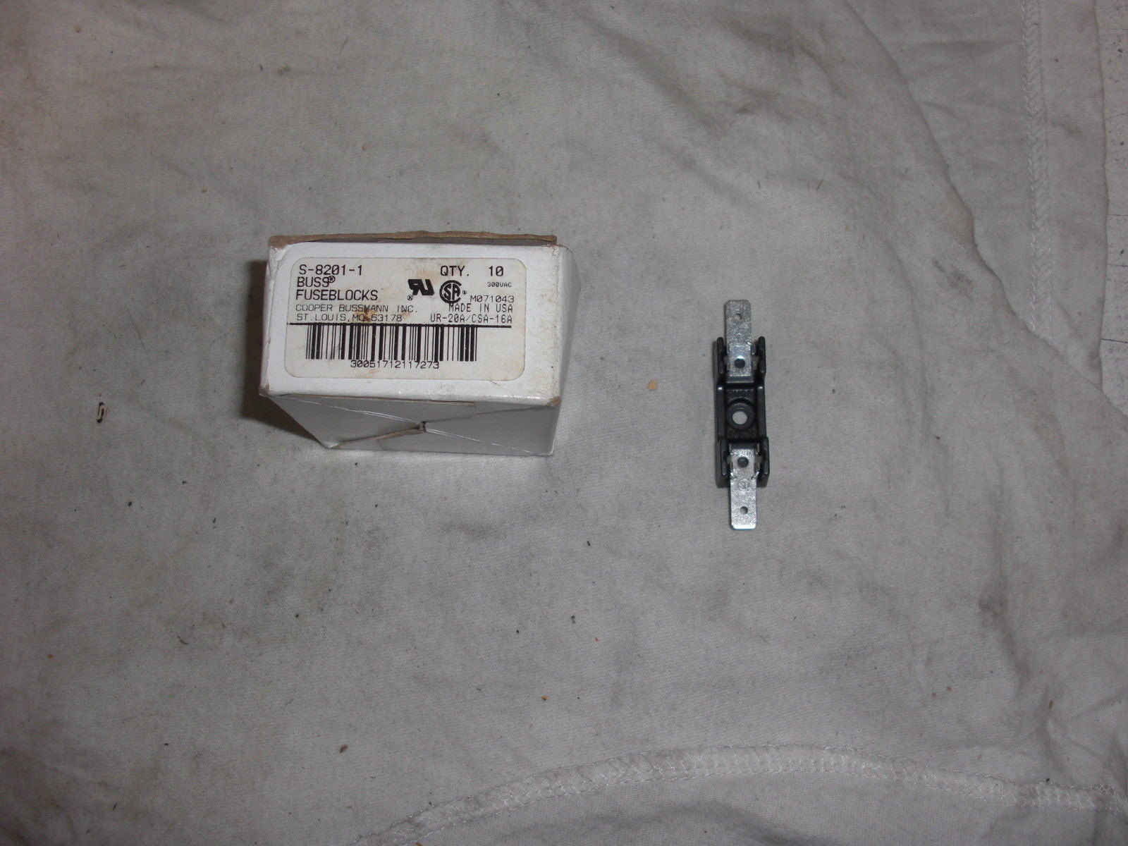 LOT OF 10 COOPER BUSSMAN S-8201-1 *NEW*