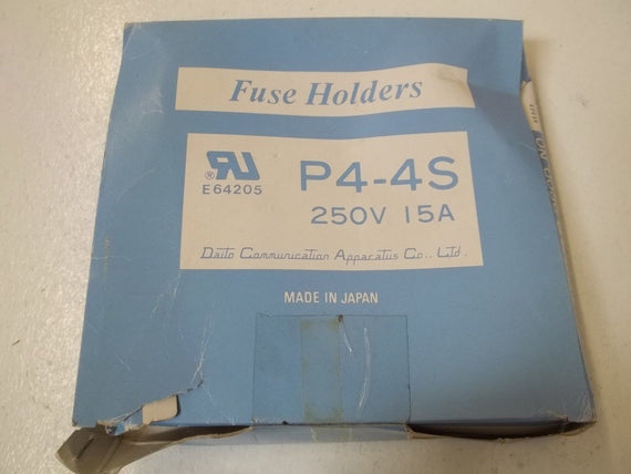 LOT OF 10 DAITO P4-4S FUSE HOLDER *NEW IN BOX*