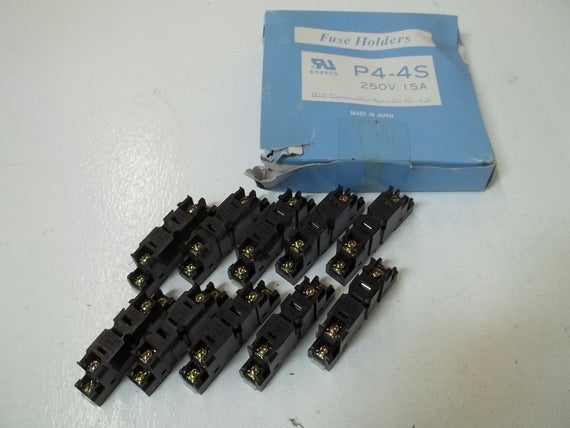 LOT OF 10 DAITO P4-4S FUSE HOLDER *NEW IN BOX*