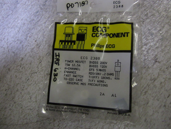 LOT OF 10 ECG COMPONENT ECG2388 *NEW IN A FACTORY BAG*