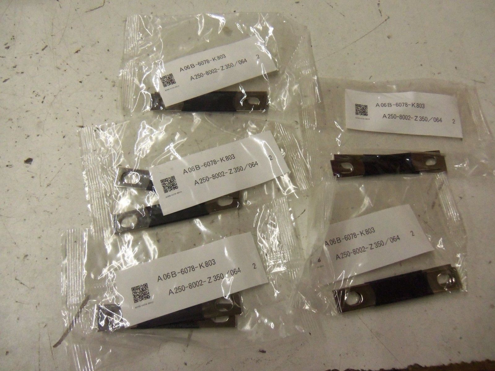 LOT OF 10 FANUC A06B-6078-K803 *NEW IN BAG*