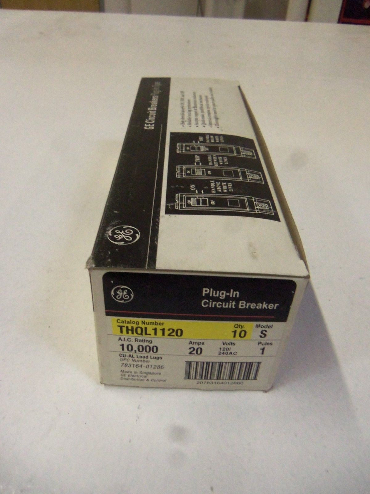 LOT OF 10 GENERAL ELECTRIC CIRCUIT BREAKER THQL1120 *NEW IN BOX*