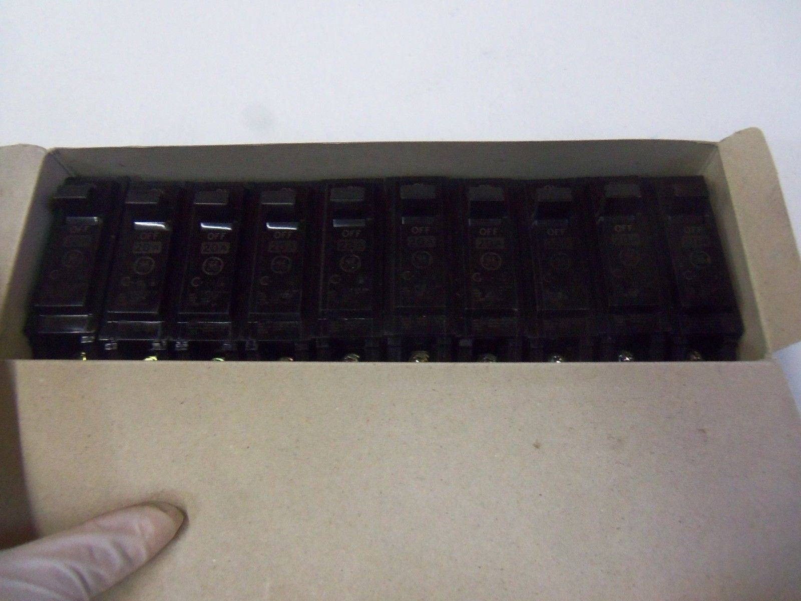 LOT OF 10 GENERAL ELECTRIC CIRCUIT BREAKER THQL1120 *NEW IN BOX*