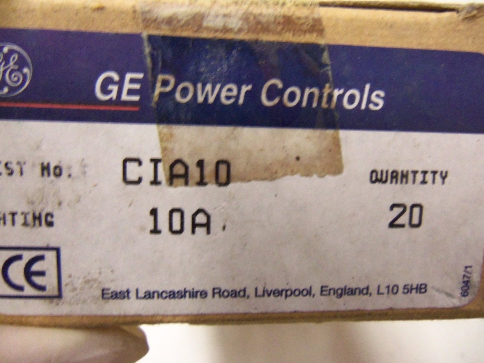 LOT OF 10 GE POWER CONTROLS C1A10 *NEW IN BOX*