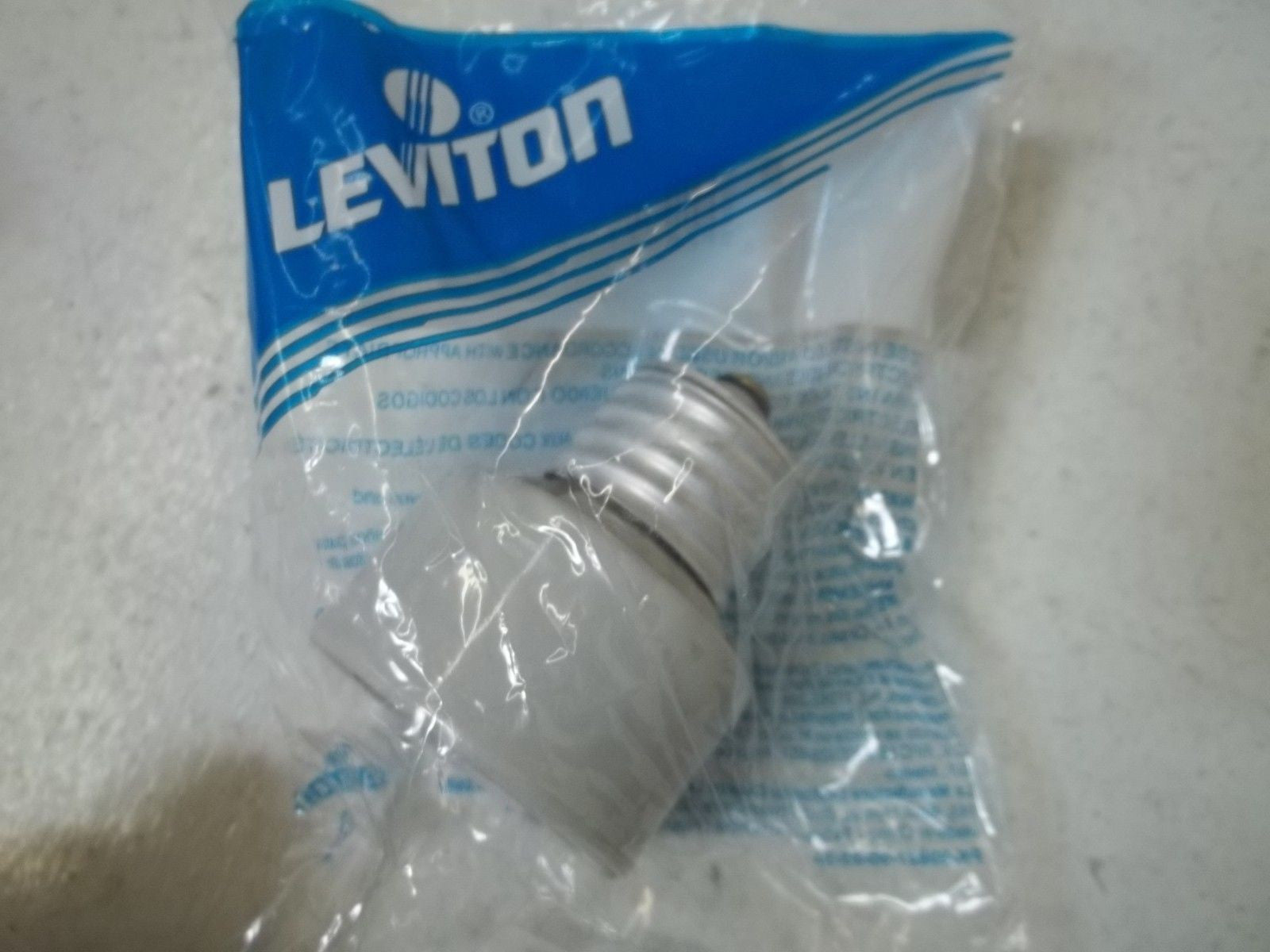 LOT OF 10 LEVITON 2005 PORCELAIN EXTENSION WHITE *NEW IN BOX*