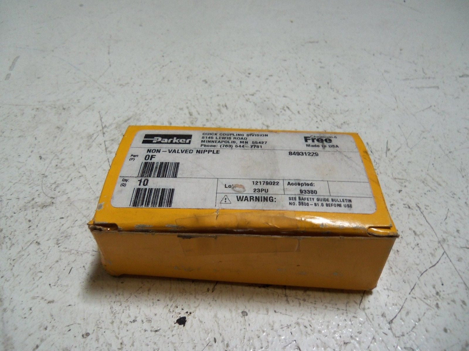 LOT OF 10 PARKER 84931229 *NEW IN BOX*
