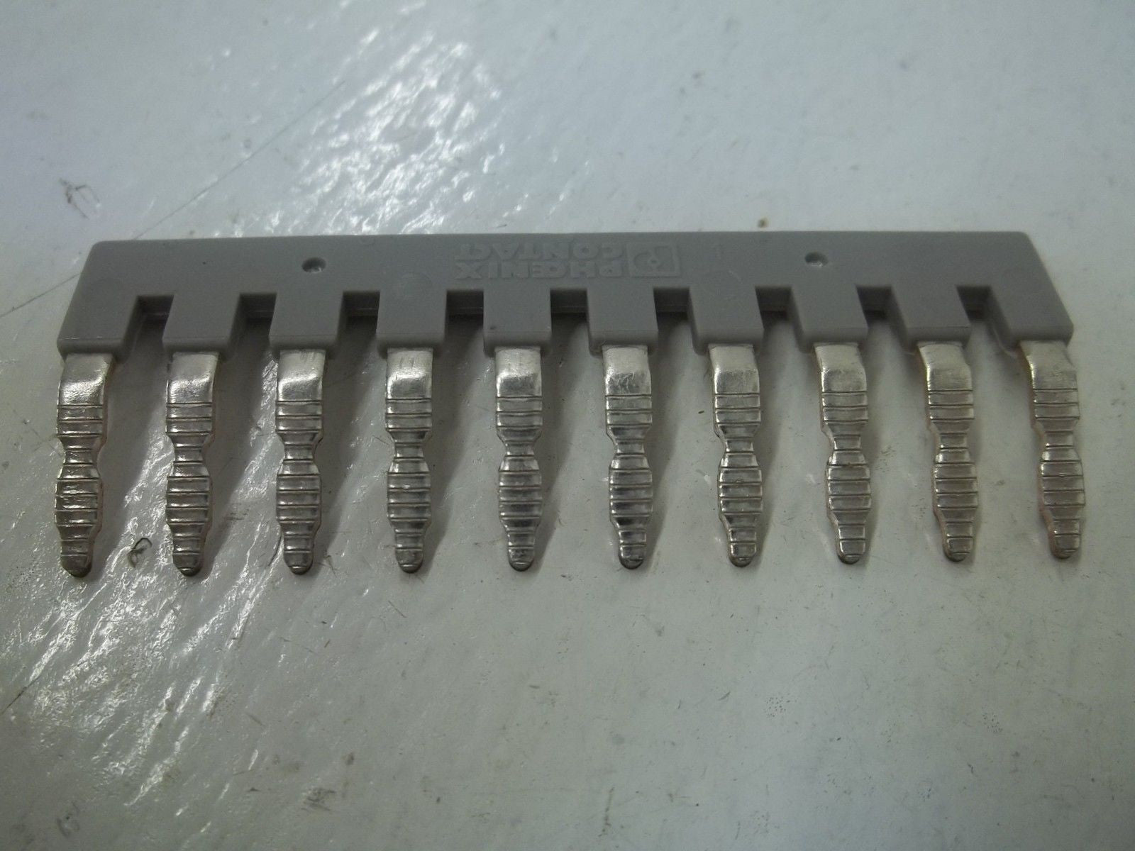 LOT OF 10 PHOENIX CONTACT EB10-6 INSERTION BRIDGE *NEW IN A FACTORY BAG*