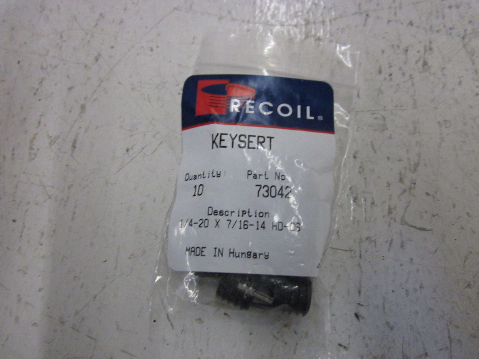 LOT OF 10 RECOIL 73042 *NEW FACTORY BAG*