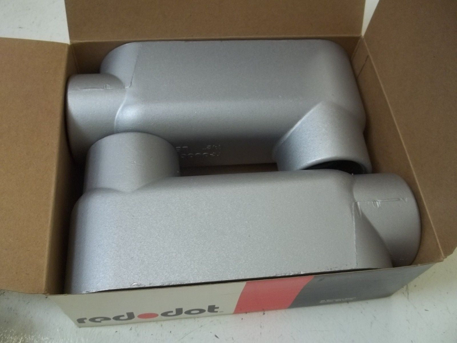 LOT OF 10 RED DOT ALB-5 1-1/2" CONDUIT BODY LB TYPE *NEW IN BOX*