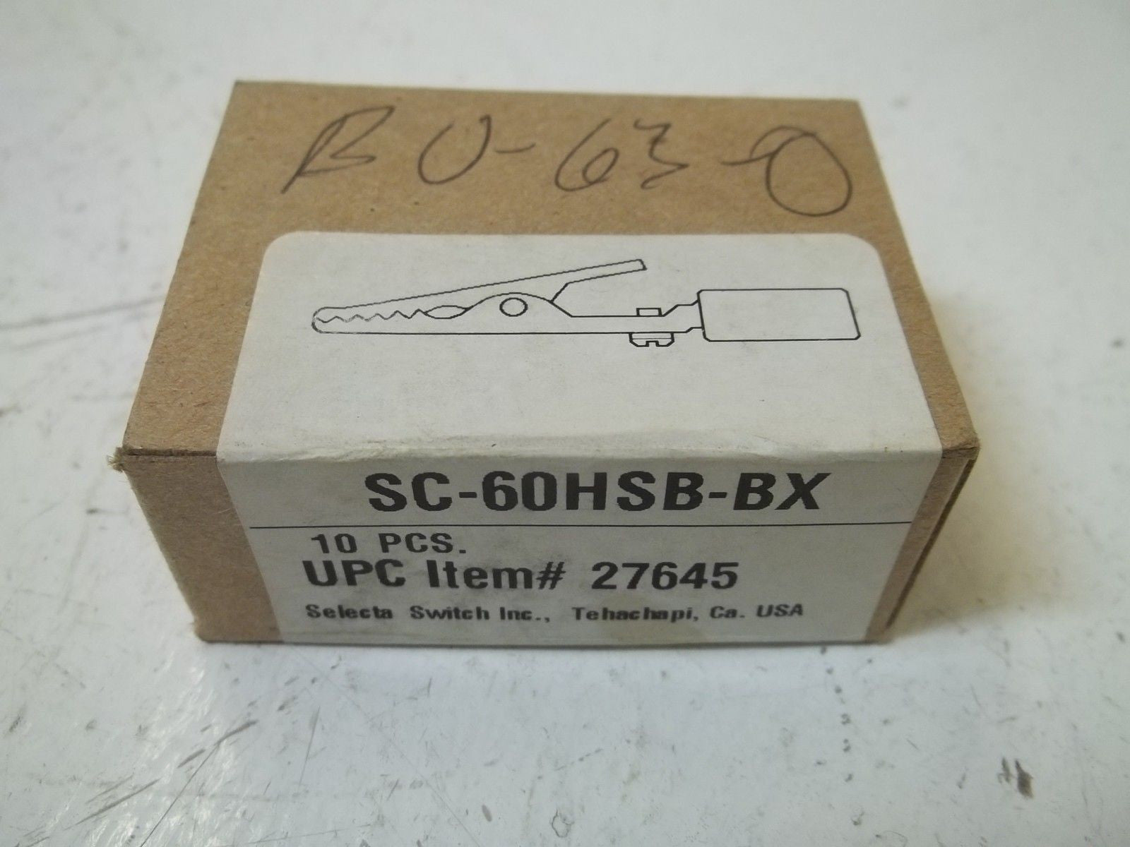 LOT OF 10 SELECTA SWITCH CO. SC-60HSB-BX *NEW IN BOX*