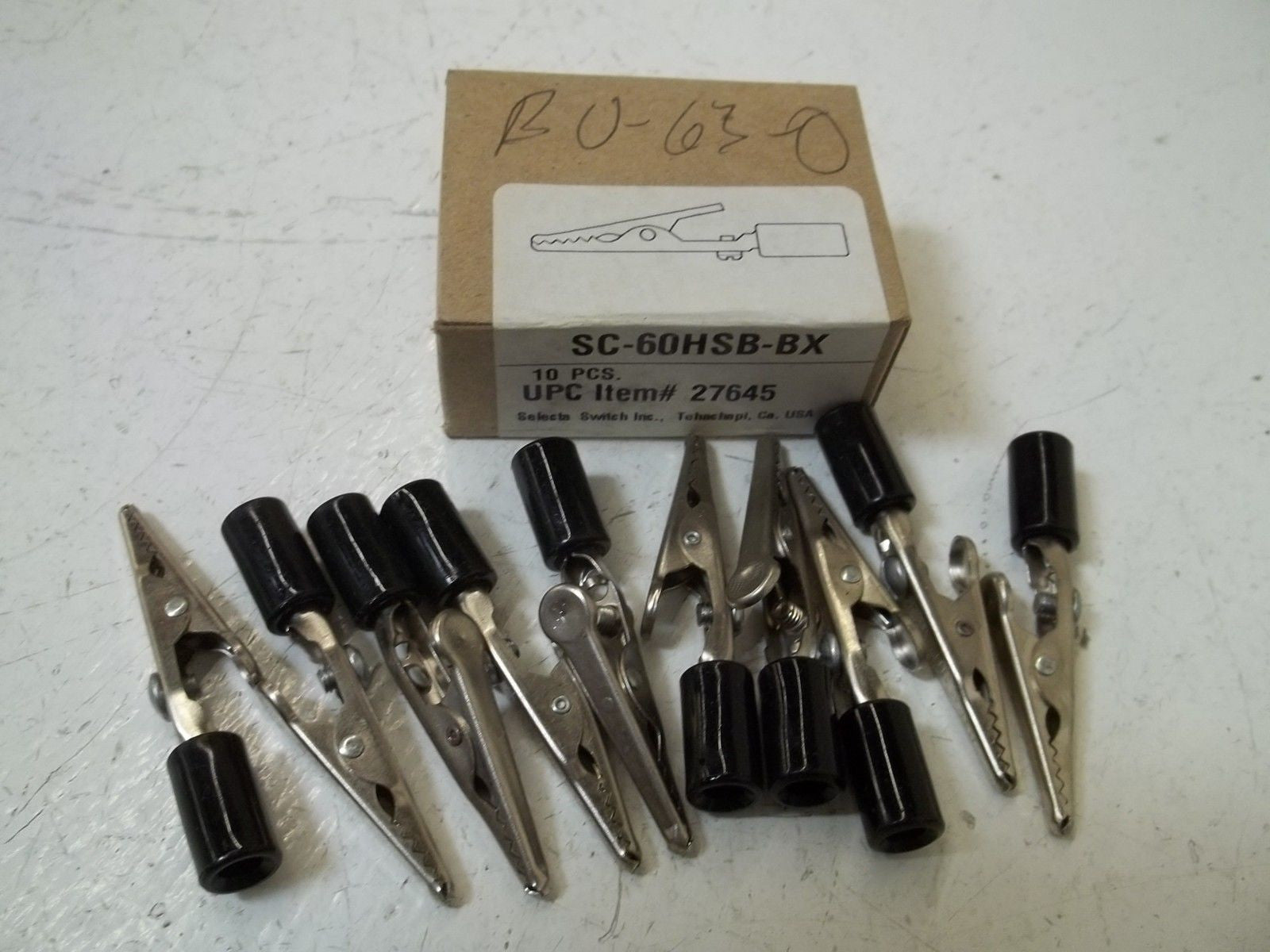 LOT OF 10 SELECTA SWITCH CO. SC-60HSB-BX *NEW IN BOX*