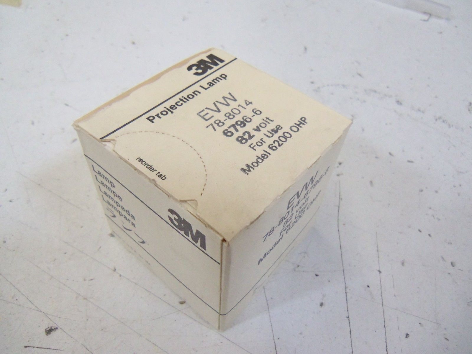 LOT OF 11 3M MODEL 6200 OHP EVW PROJECTION LAMP 78-8014-6796-6 *NEW IN BOX*