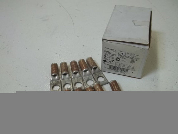 LOT OF 11 PENN-UION BLU-2S2 CONDUCTOR -DIE TOOL BROWN 3/8" *NEW IN BOX*