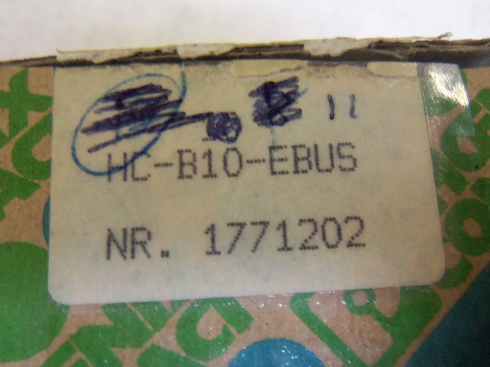 LOT OF 11 PHOENIX CONTACT HC-B10-EBUS CONNECTOR 1771202 *NEW IN BOX*