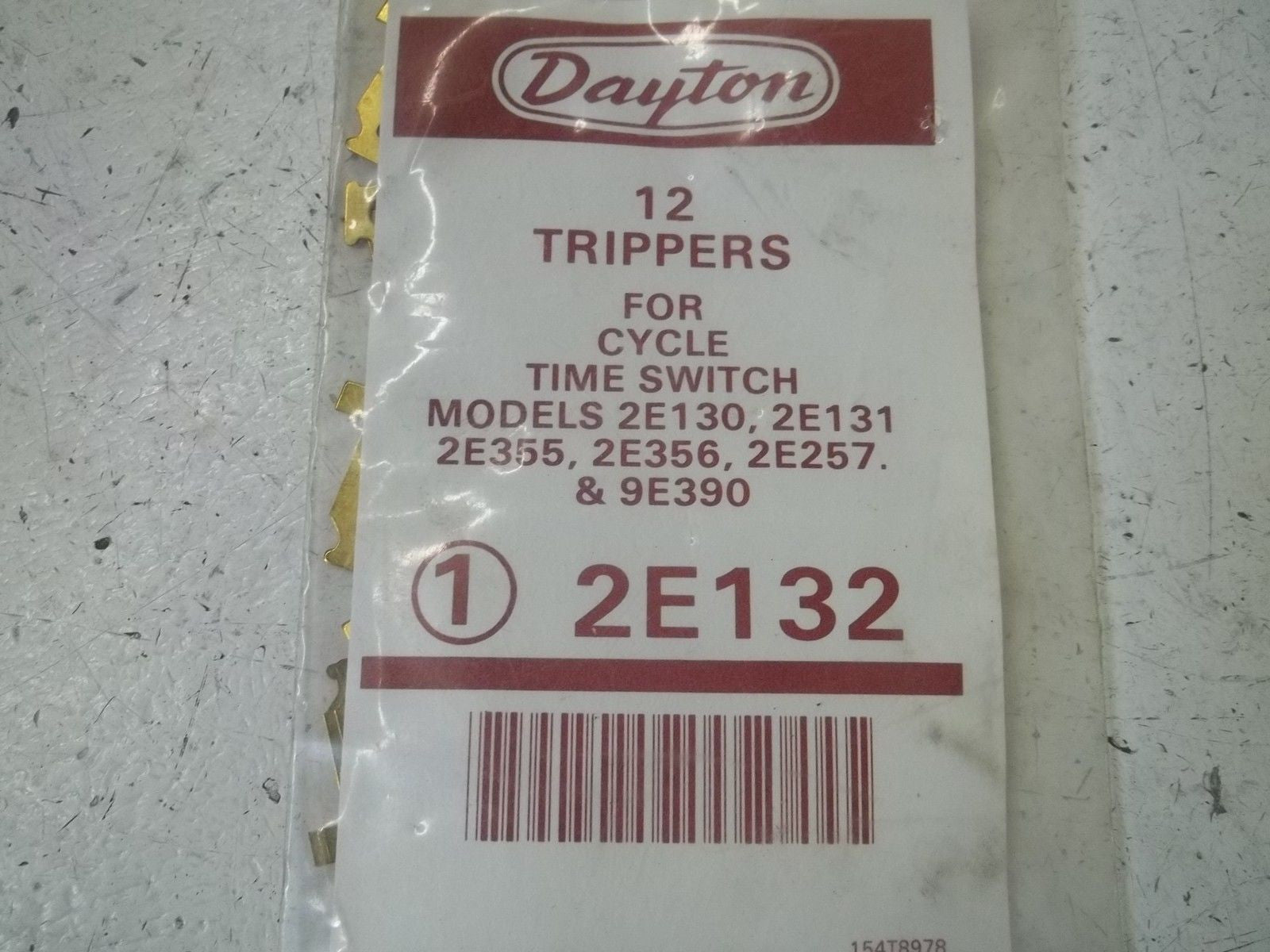 LOT OF 12 DAYTON 2E132 TRIPPERS *NEW IN A FACTORY BAG*