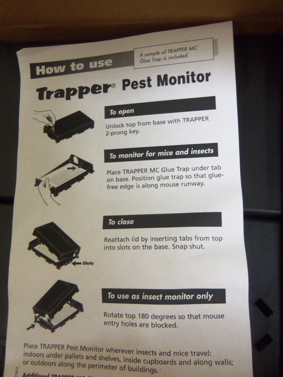 LOT OF 12 TRAPPER PM2000 *NEW IN BOX*