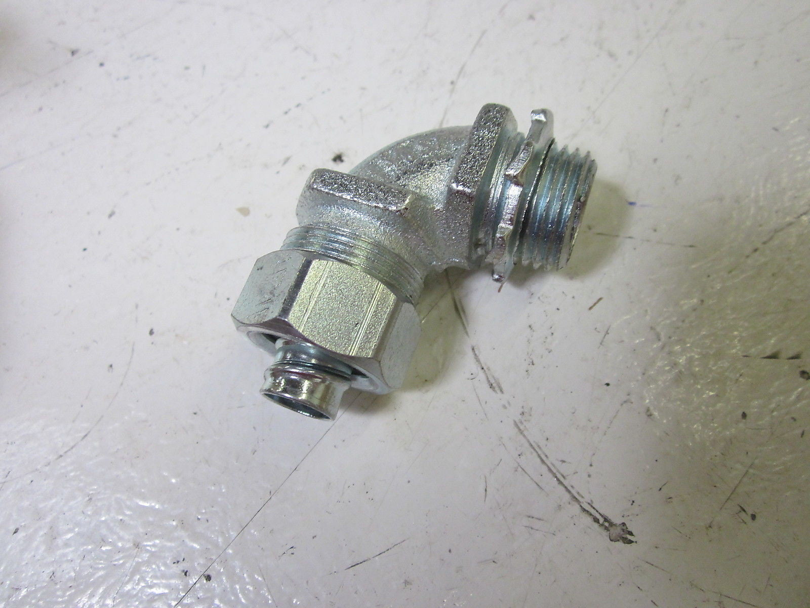 LOT OF 14 APPLETON ST-9038 SMALL IRON CONNECTOR 3/8" *NEW IN BOX*