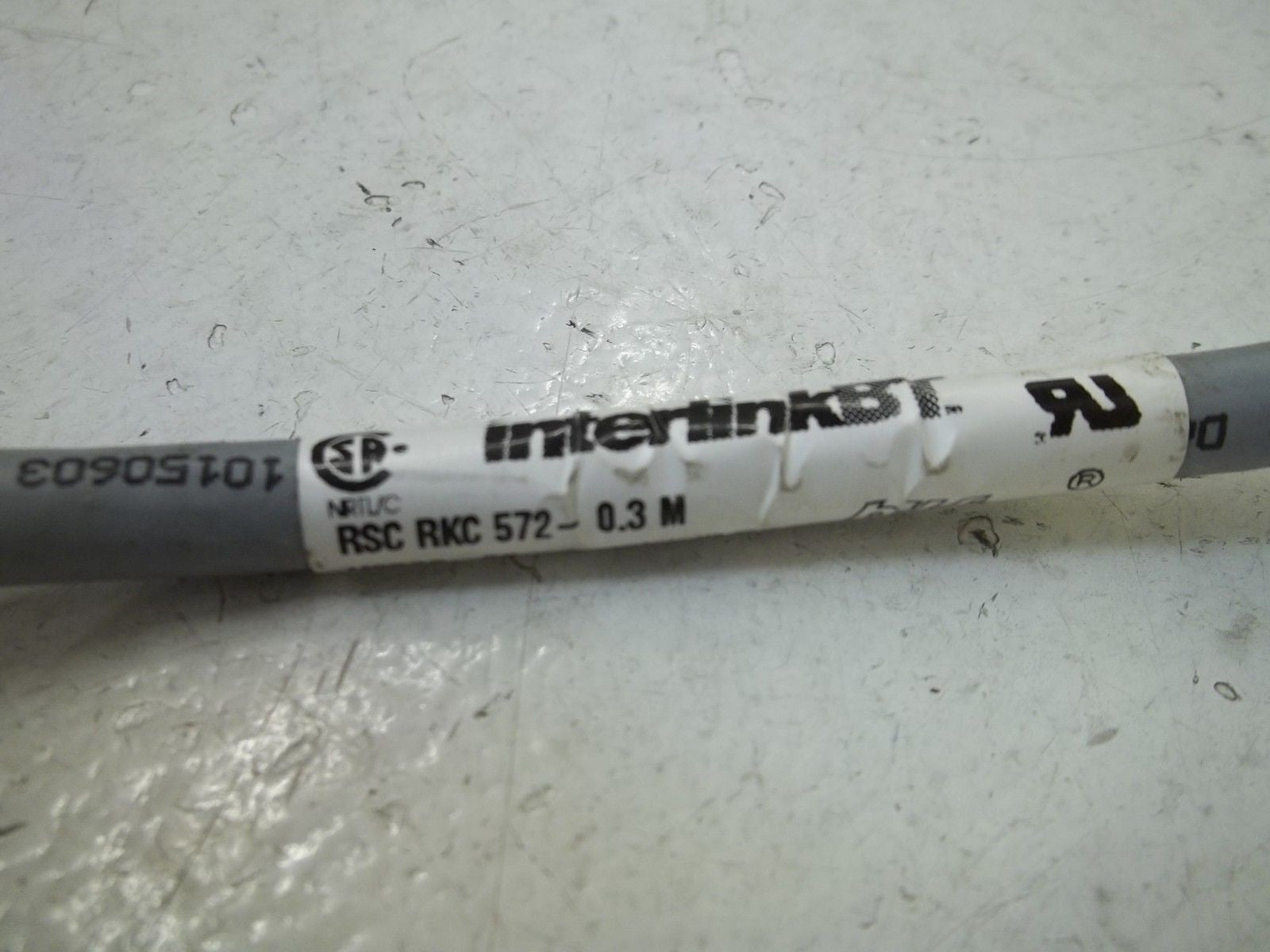 LOT OF 14 INTERLINKBT RSCRKC572-0.3M CABLE *USED*