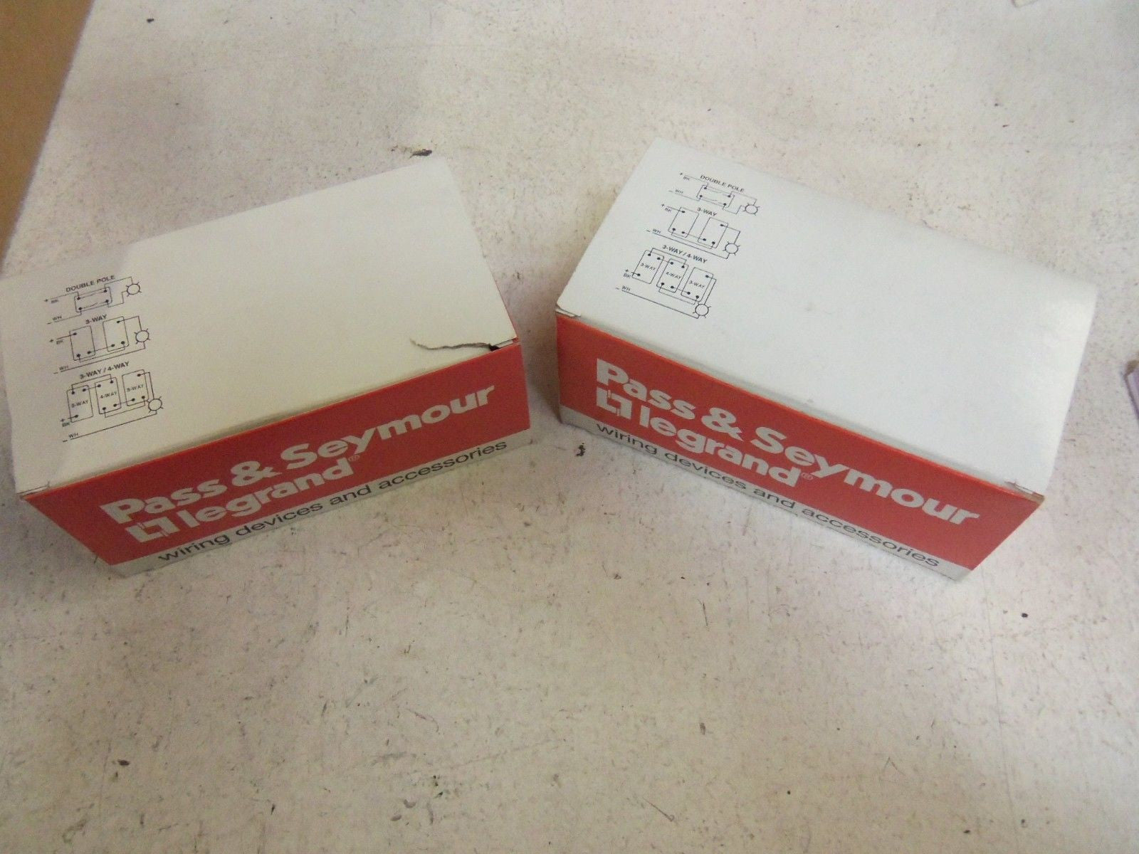 LOT OF 14  PASS & SEYMOUR CS15AC1-I SINGLE POLE SWITCH *NEW IN BOX*