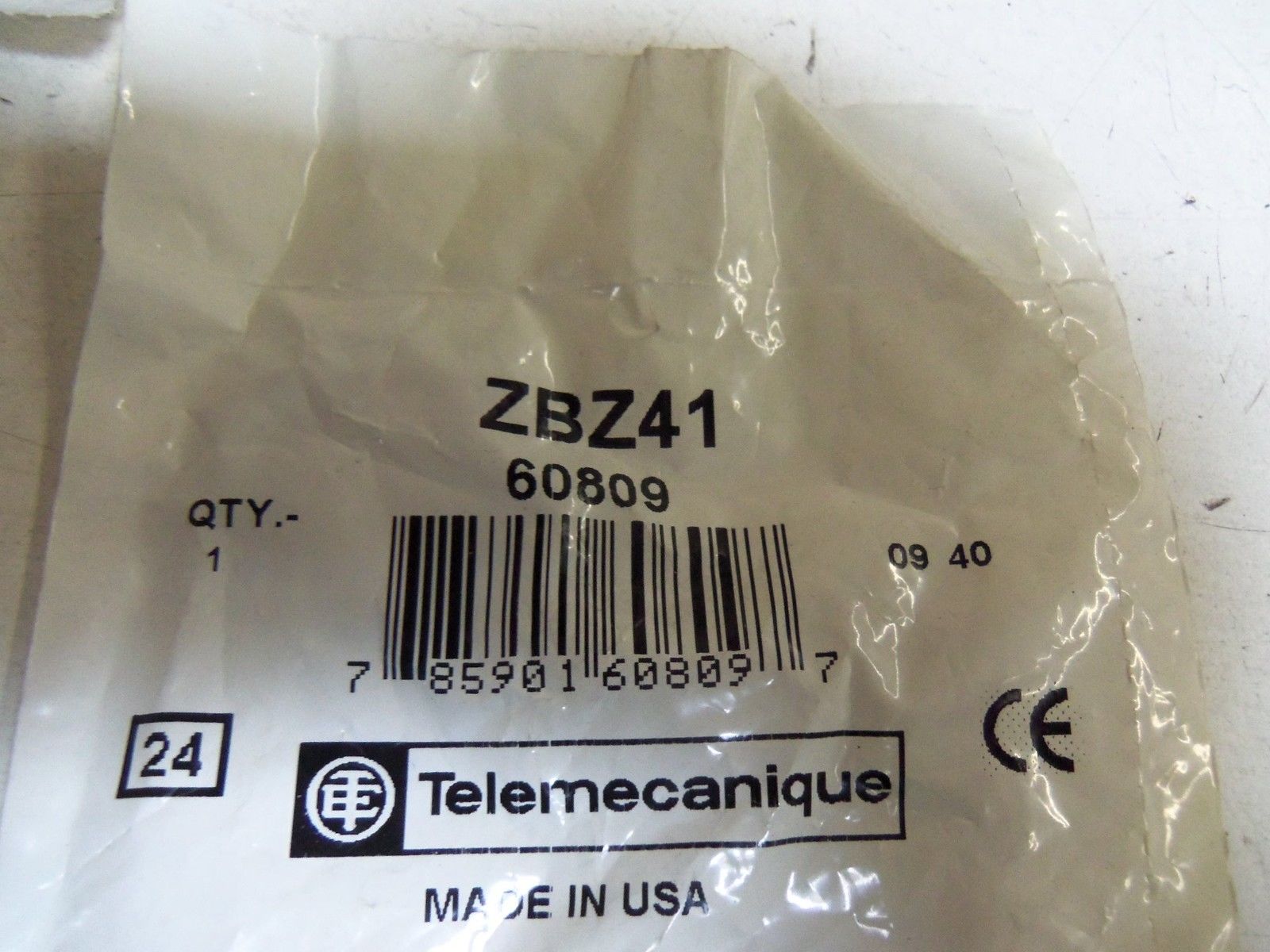 LOT OF 14 TELEMECANIQUE ZBZ41 *NEW IN FACTORY BAG*