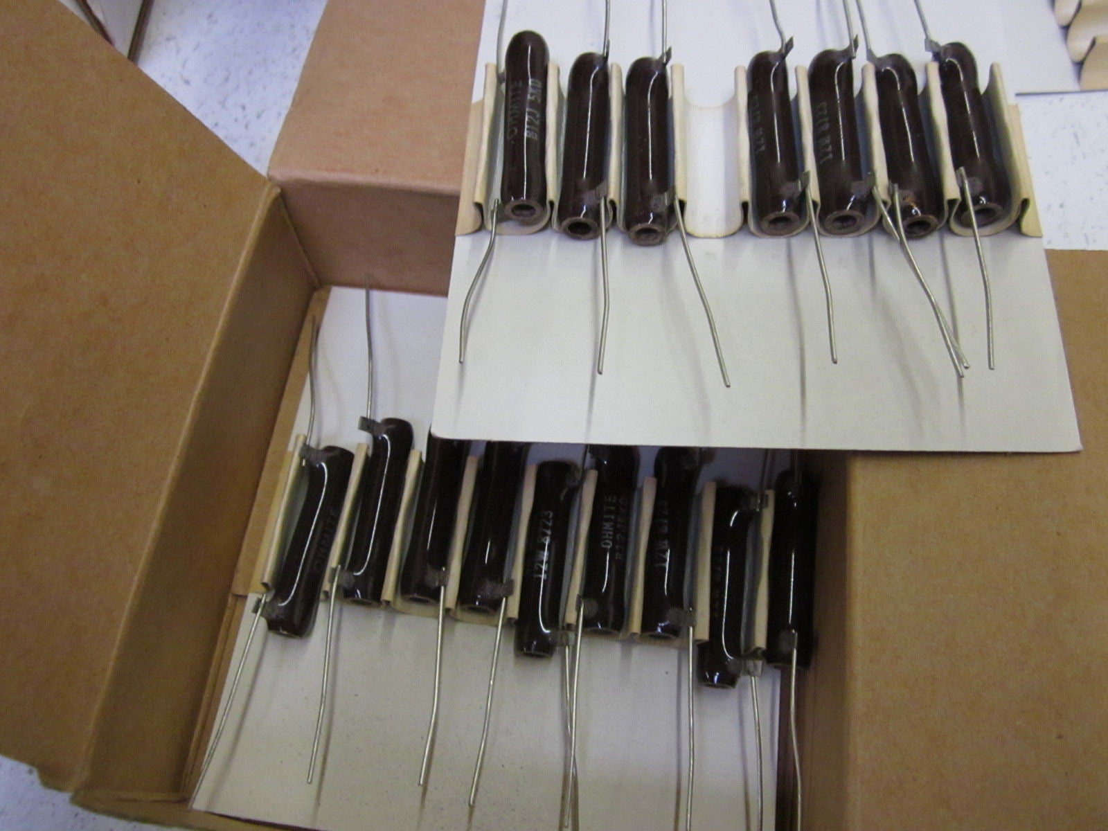 LOT OF 16 OHMITE 1749 B12J-5K0 WIREWOUND RESISTORS 5K OHMS*NEW IN BOX*