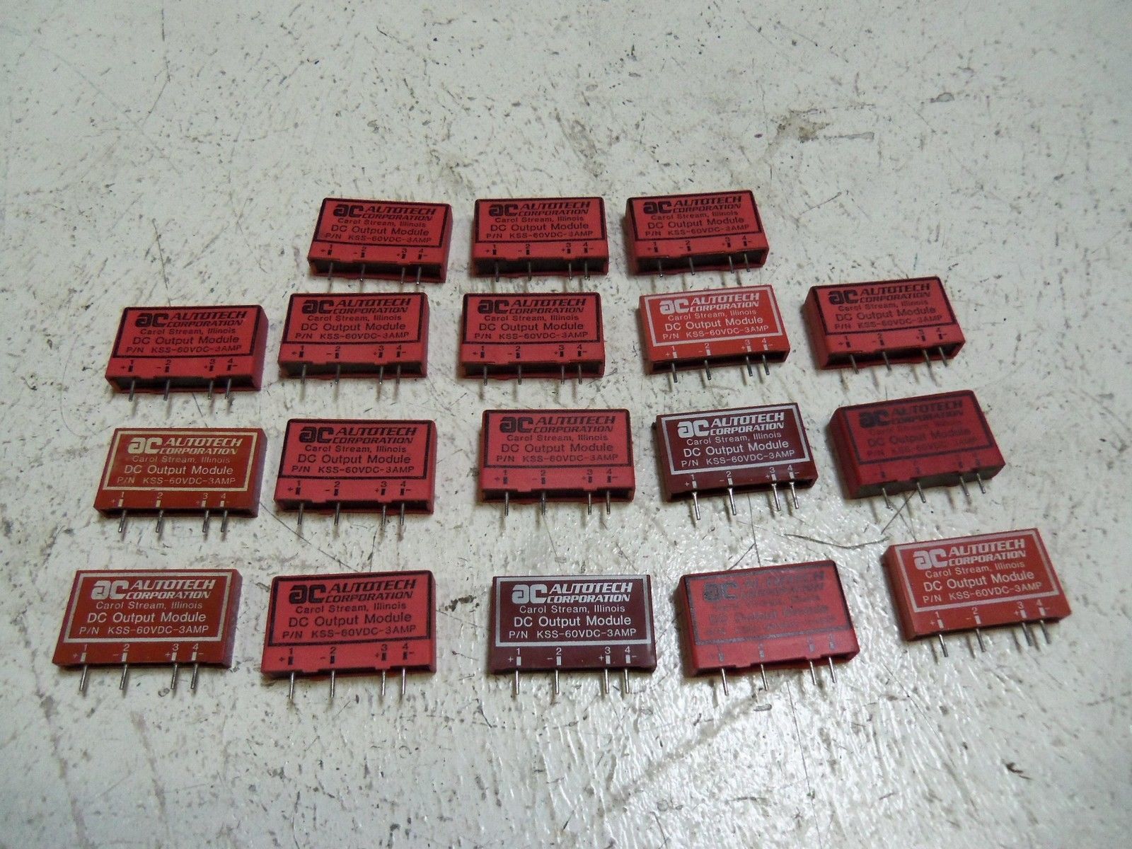 AUTOTECH CORPORATION KSS-60VDC-3AMP RELAY *USED*