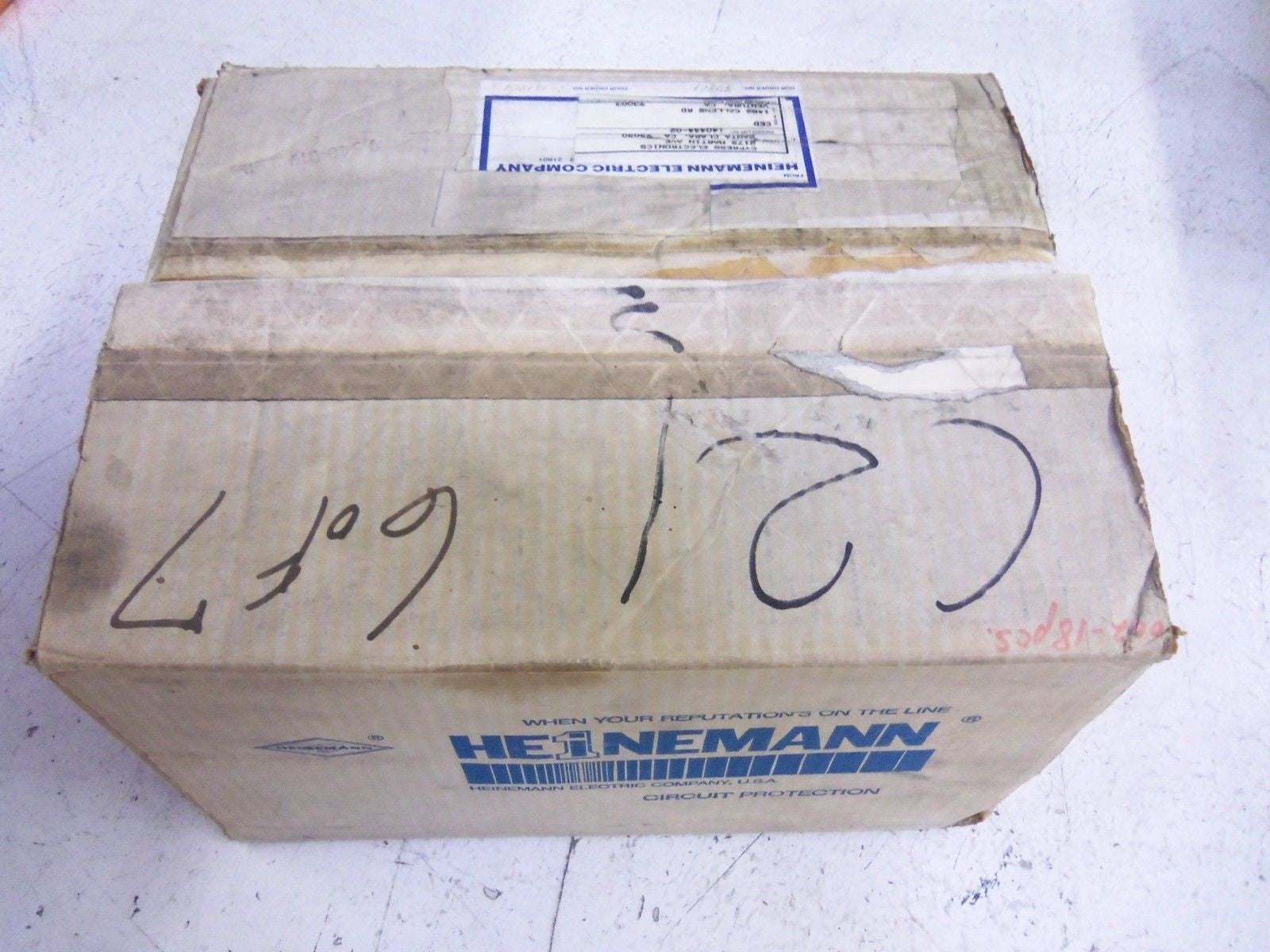 LOT OF 18 HEINEMANN CF1-H3-U80 CIRCUIT BREAKER *NEW IN BOX*