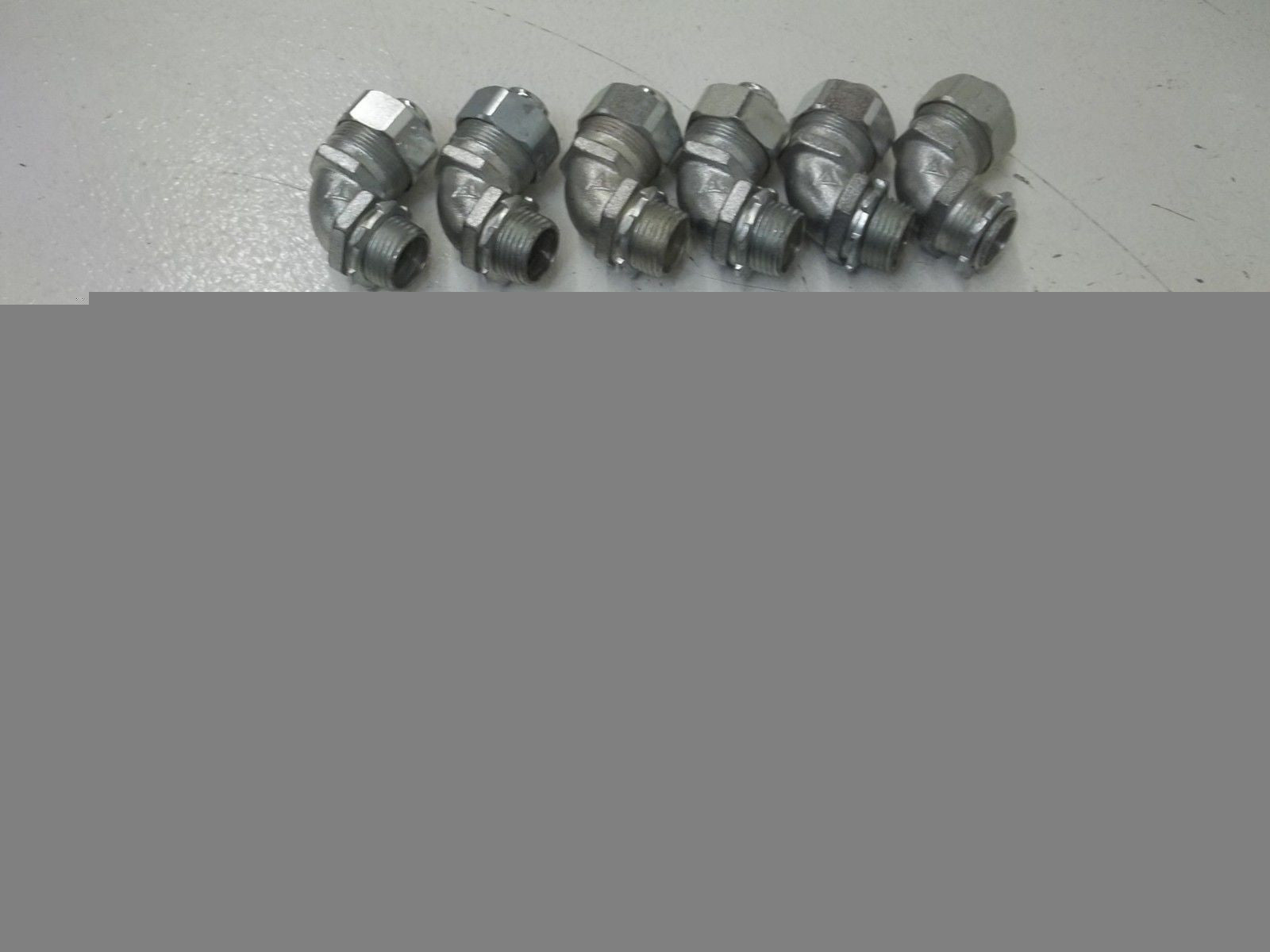 LOT OF 20 APPLETON ST-9050 1/2" MALL IRON ST CONNECTOR-90 *NEW IN BOX*