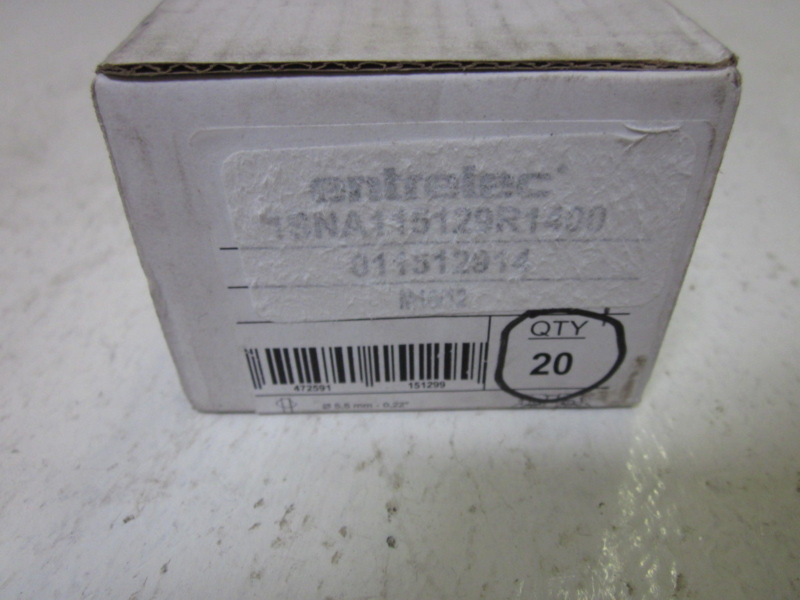 LOT OF 20 ENTRELEC 011512914 TERMINAL BLOCKS *NEW IN BOX*