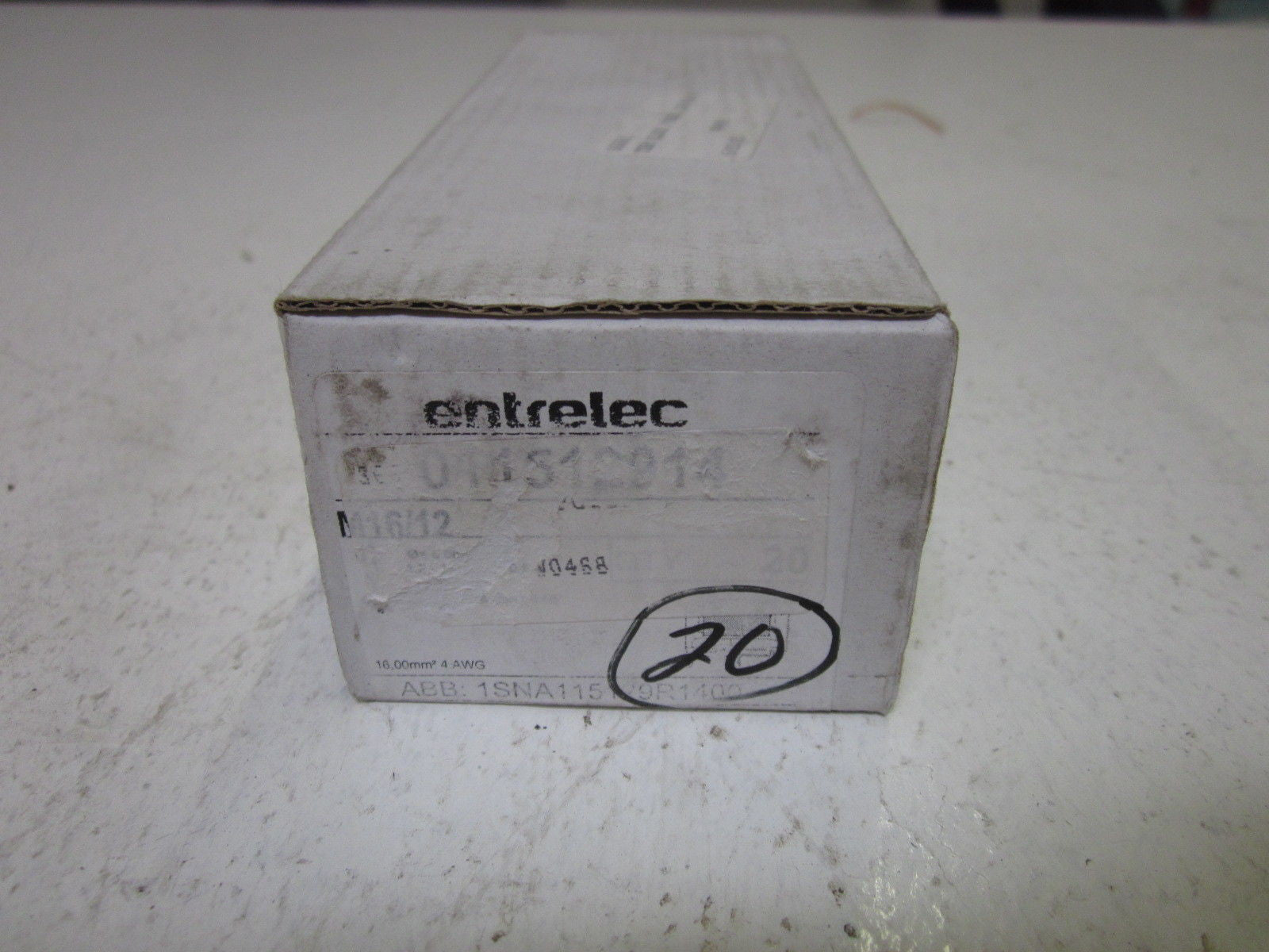 LOT OF 20 ENTRELEC 011512914 TERMINAL BLOCKS *NEW IN BOX*
