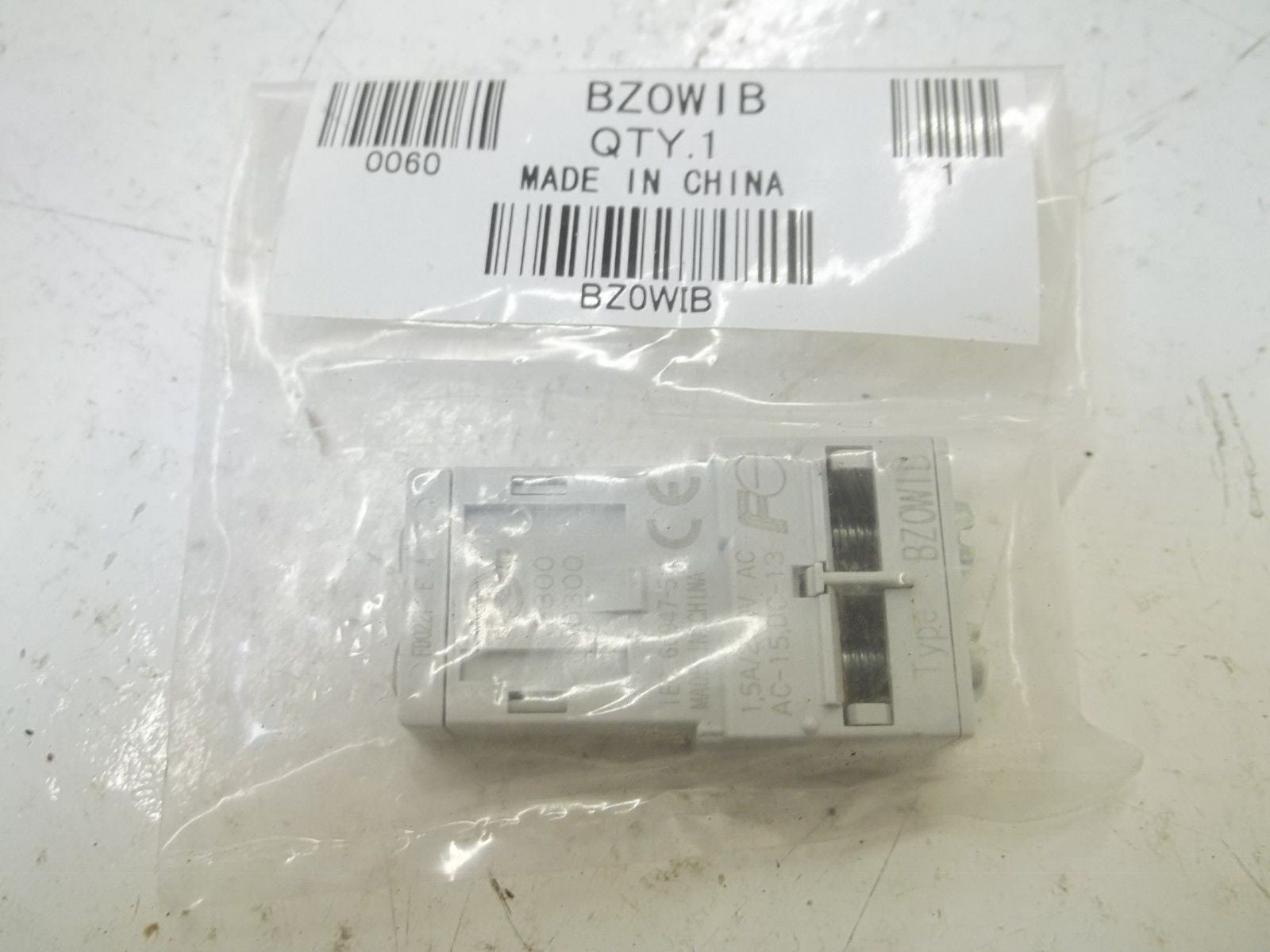 LOT OF 20 FUJI ELECTRIC BZOWIB *NEW IN A FACTORY BAG*