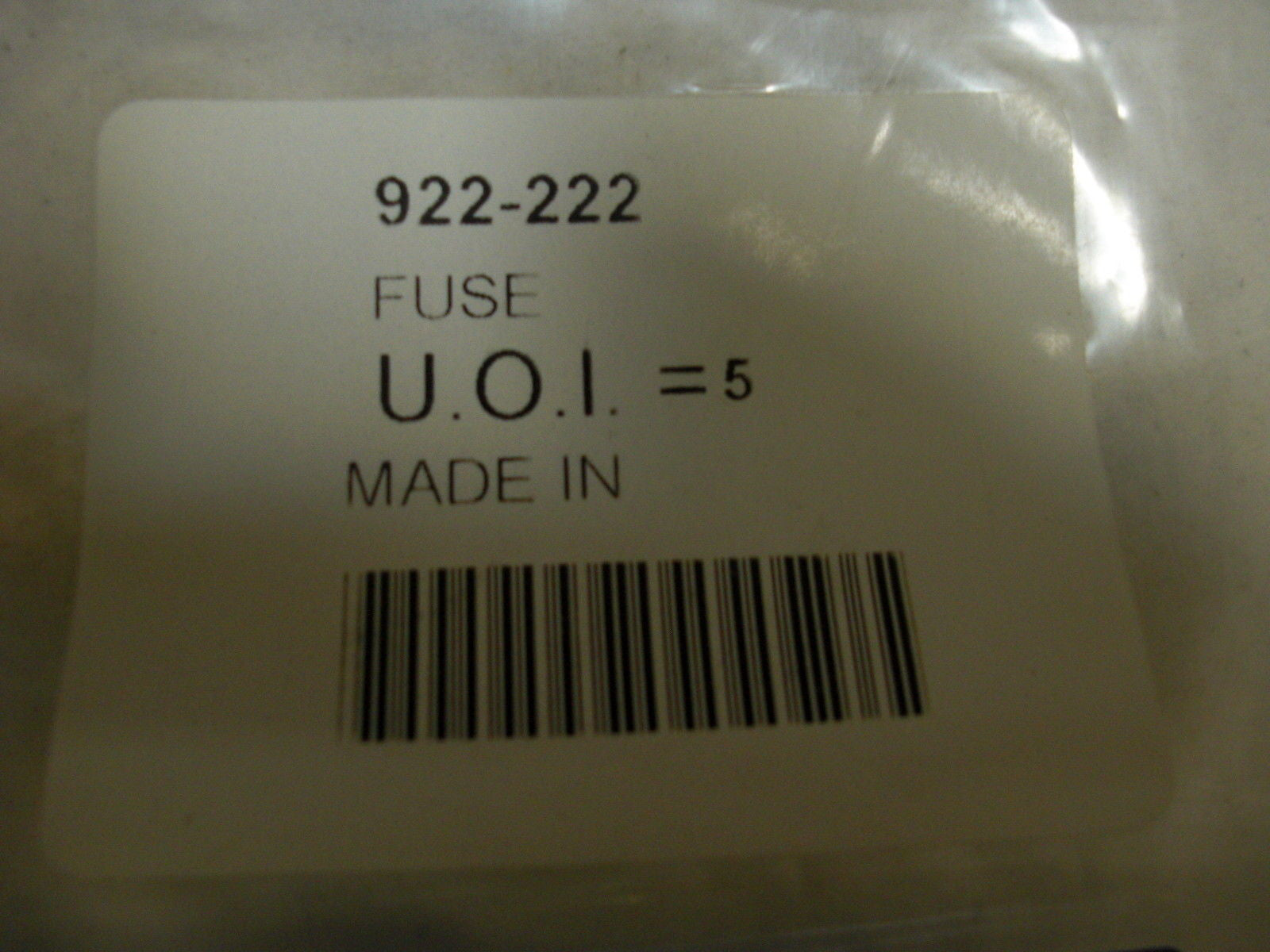 LOT OF 20  GEN PART 922-2222 FUSE *NEW*