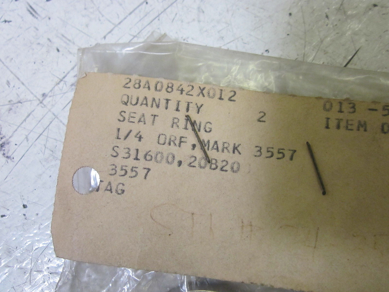 LOT OF 2 28A0842X012 *NEW IN FACTORY BAG*