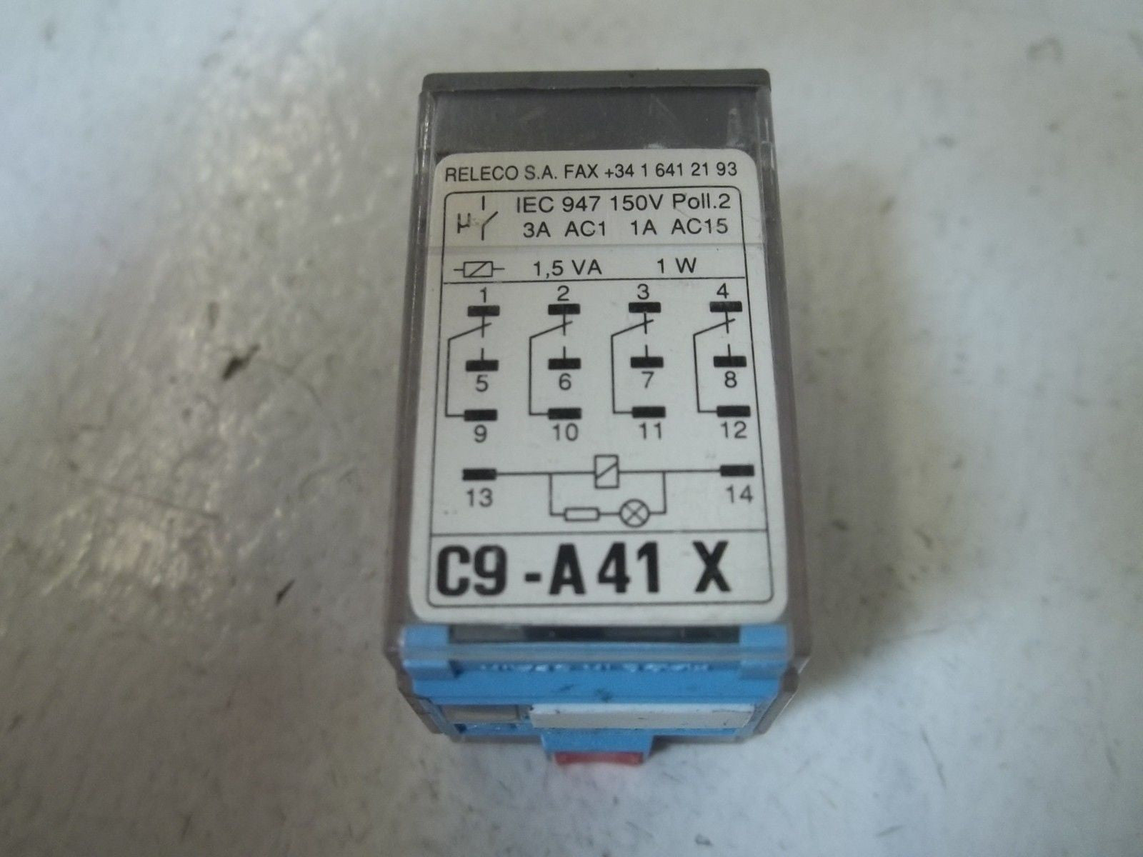 RELECO C9-A41X 24VAC *USED*