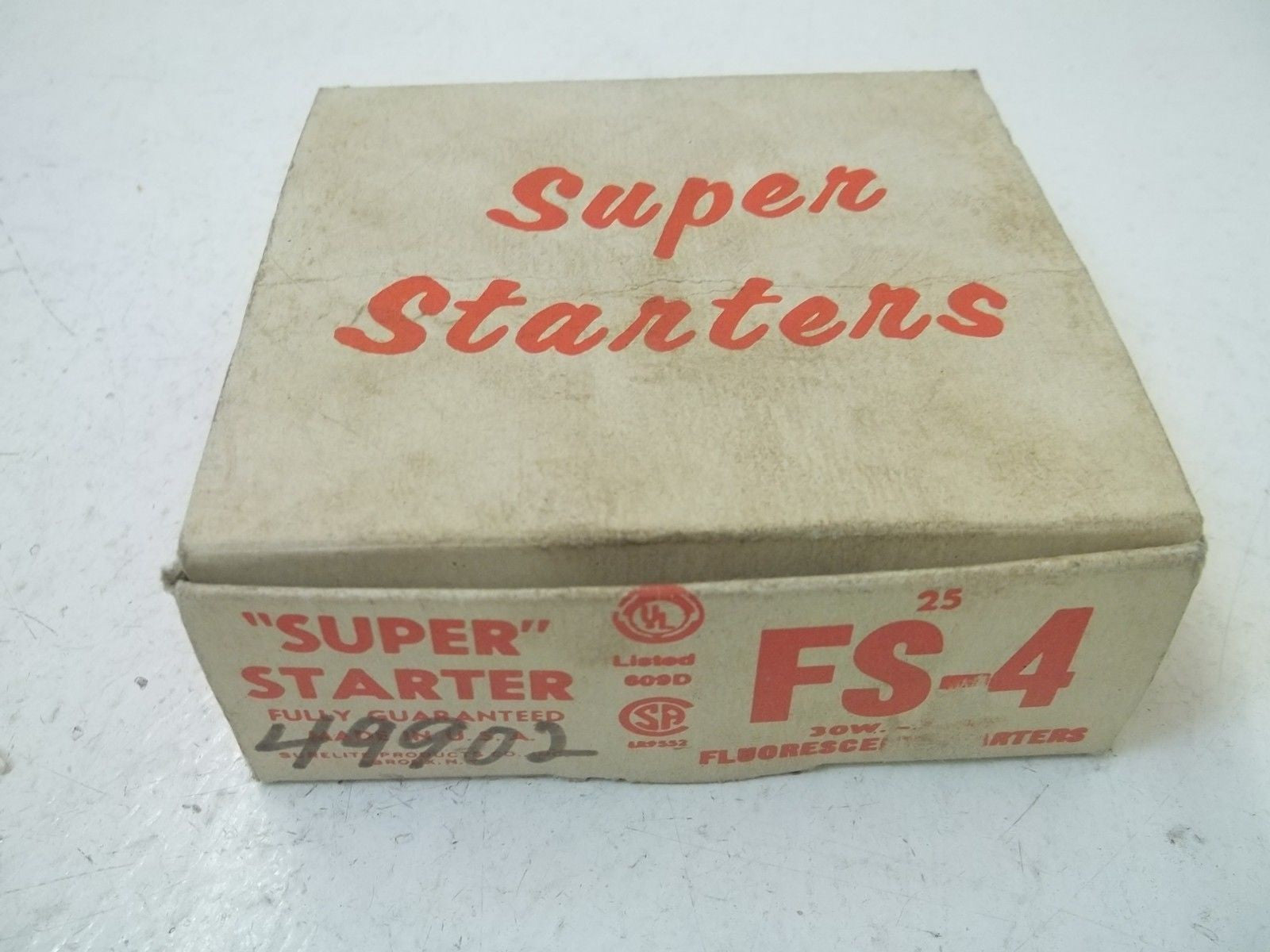LOT OF 23 SUPER STARTER FS-4 *NEW IN BOX*