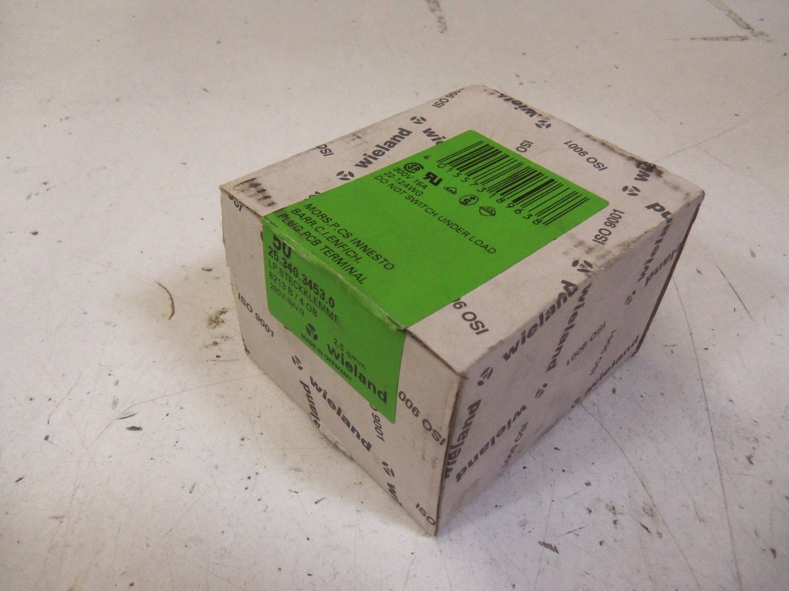 LOT OF 23 WIELAND 25.340.3453.0 *NEW IN BOX*