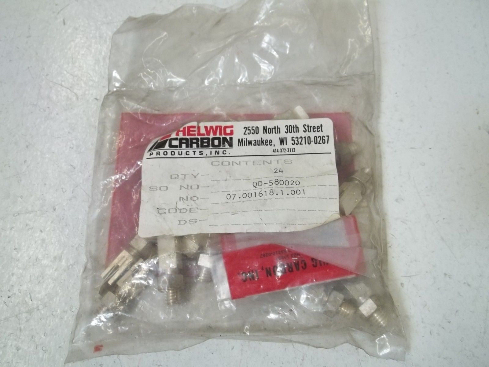 LOT OF 24 HELWIG CARBON QD-580020 CONTENTS *NEW IN A FACTORY BAG*