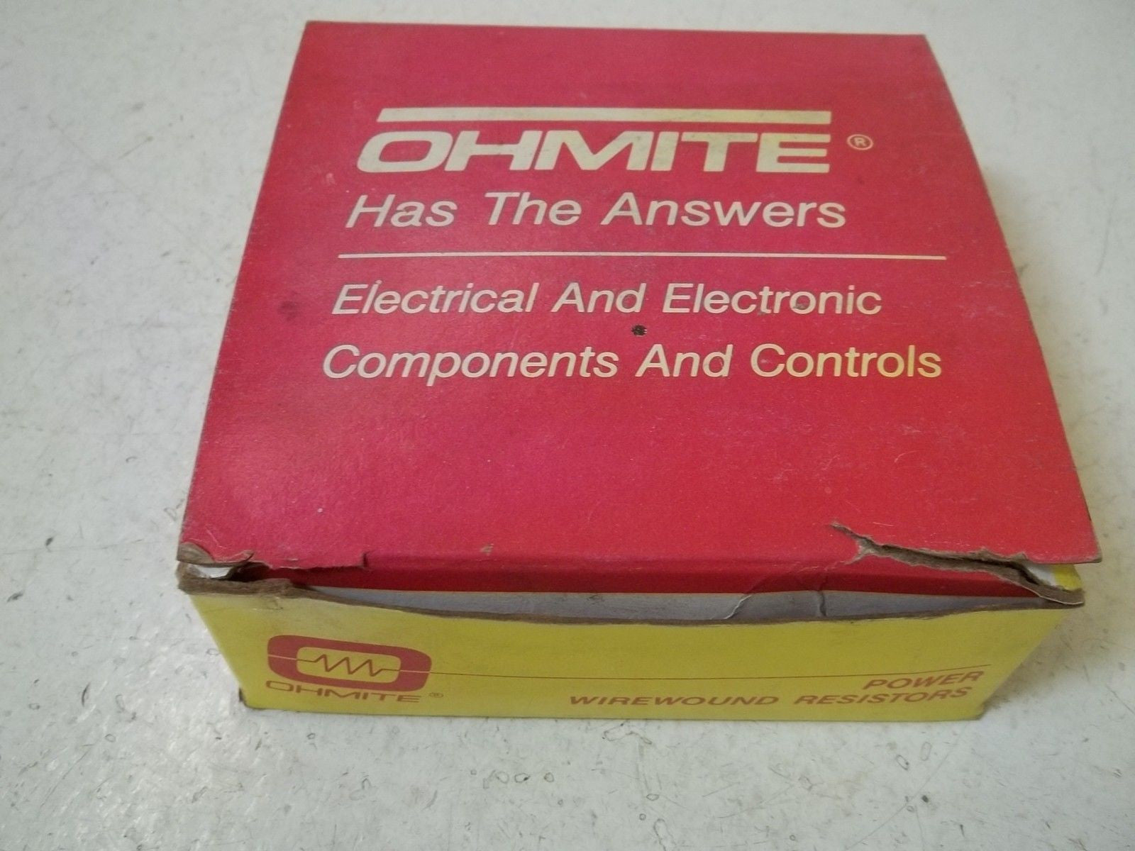 LOT OF 24 OHMITE B20J2K0 WIREWOUND RESISTOR 20WATT, 2K OHMS *NEW IN BOX*