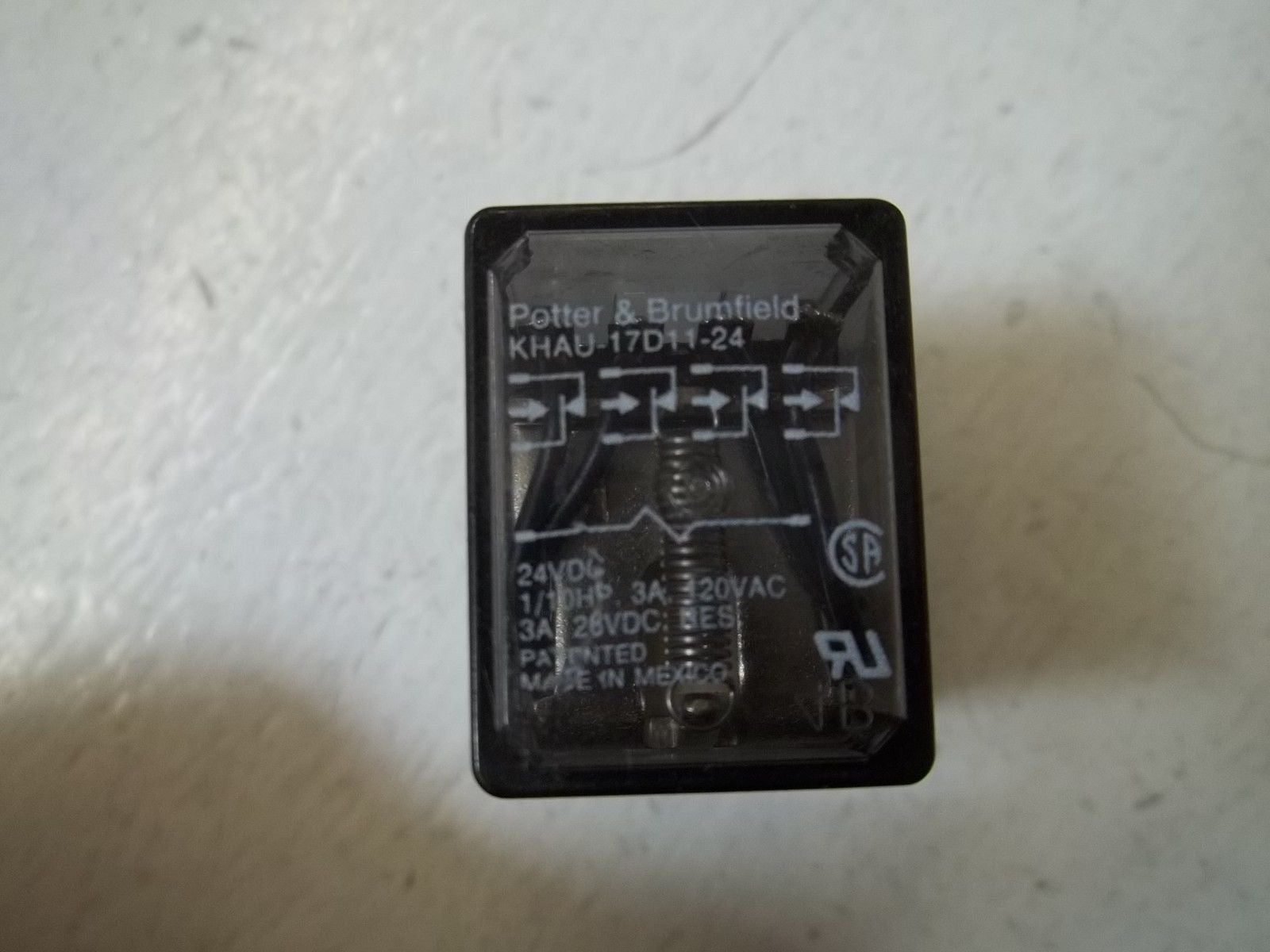 LOT OF 26 POTTER & BRUMFIELD KHAU-17D11-24 RELAY *USED*
