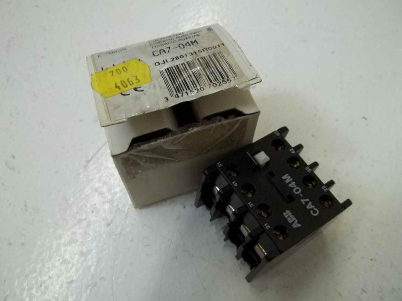 LOT OF 2 ABB CA7-04B *USED*