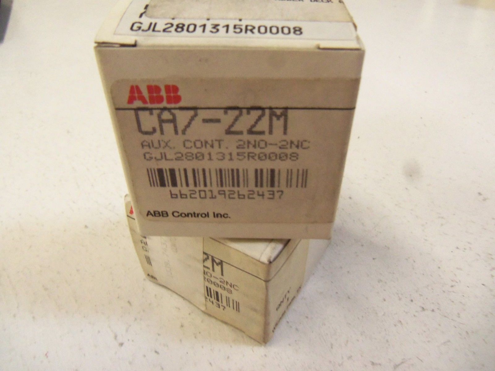 LOT OF 2 ABB CA7-22M *NEW IN BOX*