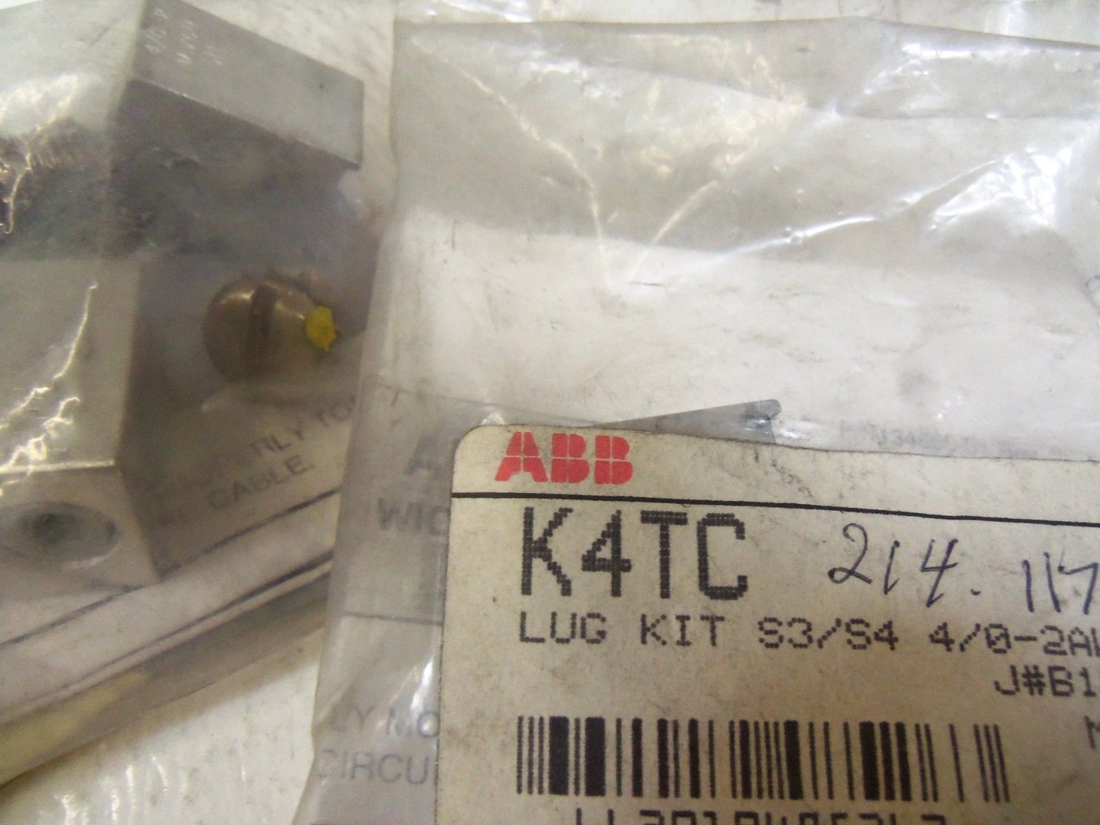 LOT OF 2 ABB K4TC *NEW IN BAG*