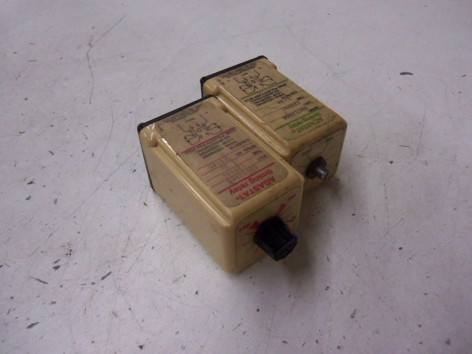 LOT OF 2 AGASTAT SSC12AAA *USED*