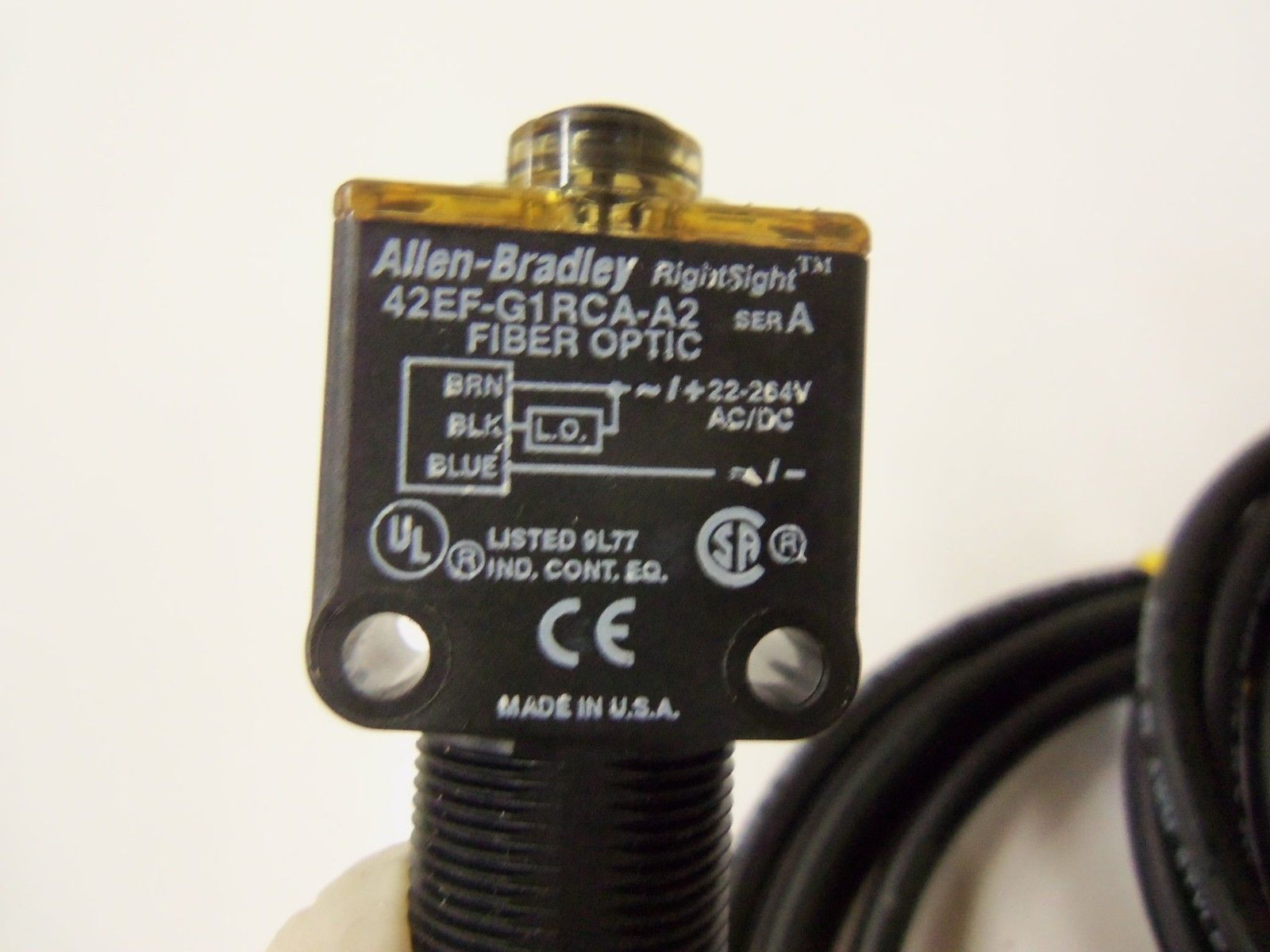 LOT OF 2 ALLEN BRADLEY  42EF-G1RCA-A2 SERIES A *USED*